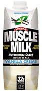 Muscle Milk Vallina Creme Carton